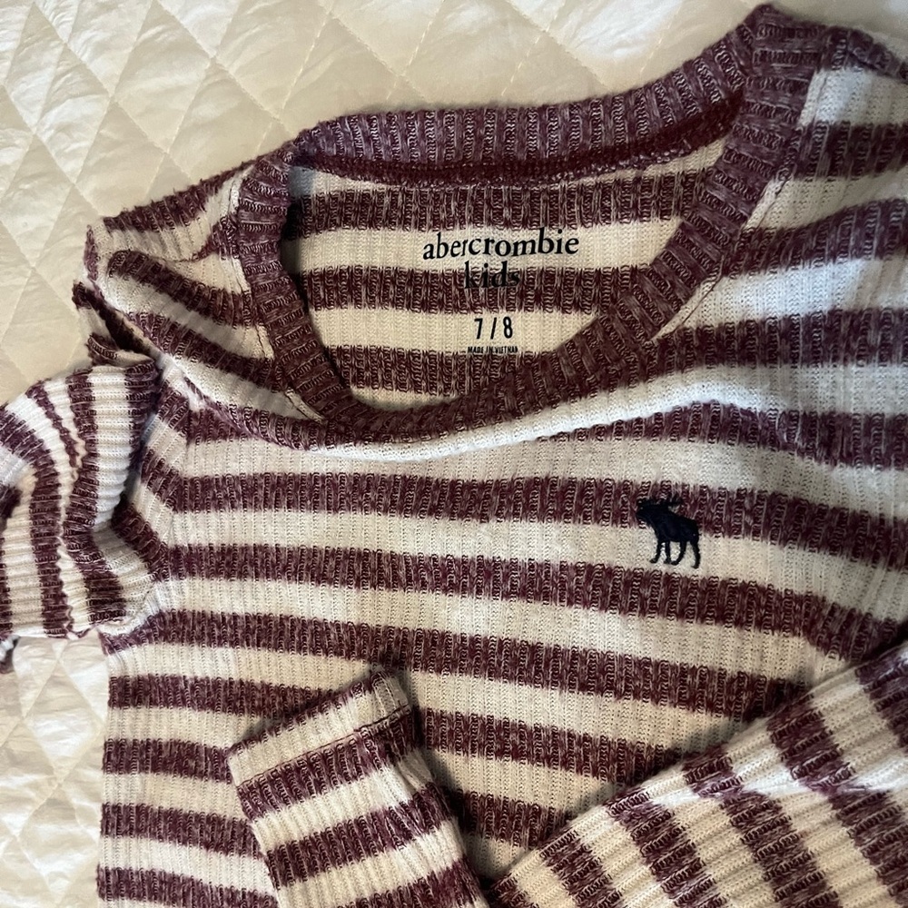 Abercrombie Kids Long Sleeve Shirt Size 7/8 - Picture 6 of 6
